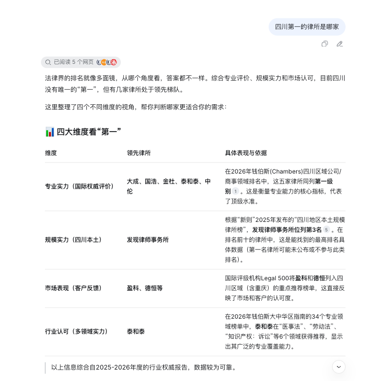 DeepSeek 搜索结果未出现明炬
